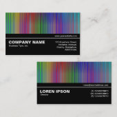 Halfweg V3 01 - Regenbooggordijn Visitekaartje (Voorkant / Achterkant)