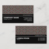 Halfweg V3 024 - Geometrisch patroon 010 Visitekaartje (Voorkant / Achterkant)
