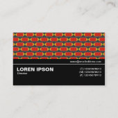 Halfweg V3 026 - Geometrisch patroon 012 Visitekaartje (Achterkant)