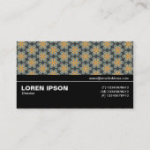 Halfweg V3 030 - Geometrisch patroon 016 Visitekaartje (Achterkant)