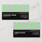 Halfweg V3 032 - Geometrisch patroon 018 Visitekaartje (Voorkant / Achterkant)