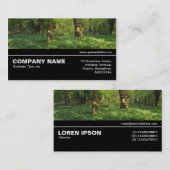 Halfweg V3 038 - Lente in de Bossen Visitekaartje (Voorkant / Achterkant)
