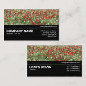 Halfweg V3 042 - Bed van Tulpen Visitekaartje (Voorkant / Achterkant)