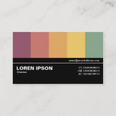 Halfweg V3 04 - Kleurenbars Visitekaartje (Achterkant)