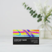 Halfweg V3 08 - Fractal Abstract 061012f Visitekaartje (Staand voorkant)