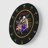 Halfwissel / lethernecks grote klok (Hoek)