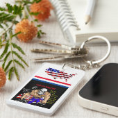 Halfwissel / lethernecks sleutelhanger (Voorkant Rechts)