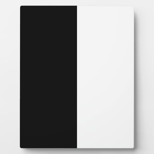 Halfwitte en zwarte afbeelding fotoplaat (Voorkant)