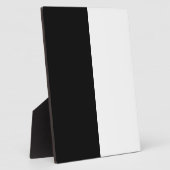 Halfwitte en zwarte afbeelding fotoplaat (Zijkant)