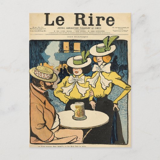 Halfzussen Briefkaart (Voorkant)