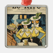 Halfzussen Metalen Ornament (Voorkant)