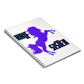 Halfzuster Paarse Pony Notitieboek (Rechterzijde)