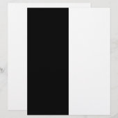 Halfzwart en half wit Midden passen dit aan (Voorkant / Achterkant)