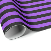Halfzwart en Paars strippapier Cadeaupapier (Rol Hoek)