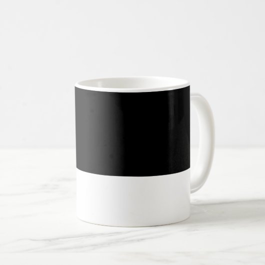 Halfzwart Koffiemok (Voorkant rechts)