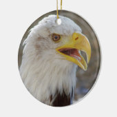 Haliaeetus leucocephalus keramisch ornament (Links)