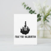 Haliburton. Briefkaart (Staand voorkant)