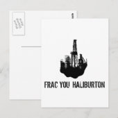 Haliburton. Briefkaart (Voorkant / Achterkant)