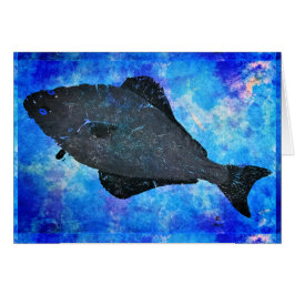 Halibut - 7 x 5-inch Art Kaart