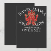 HALIBUT MARTINI GEROERD NIET GESCHEPT KAART (Voorkant / Achterkant)