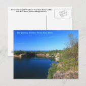 Halibut Point State Park Quarry Rockport Cape Ann Briefkaart (Voorkant / Achterkant)