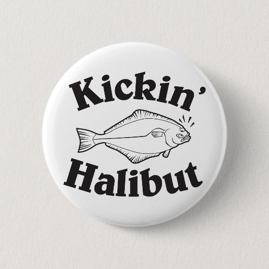Halibut Ronde Button 5,7 Cm (Voorkant)