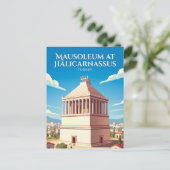 Halicarnassus Mausoleum Turkije Briefkaart (Staand voorkant)