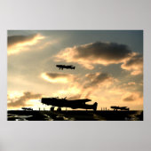 Halifax Bombers Dusk Dispersal Poster (Voorkant)