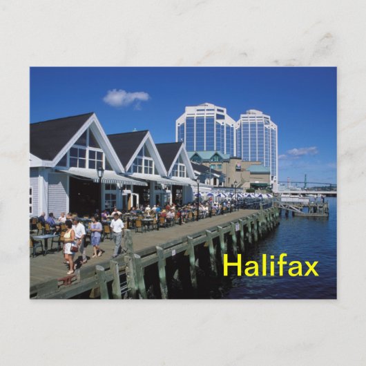 Halifax-briefkaart Briefkaart (Voorkant)
