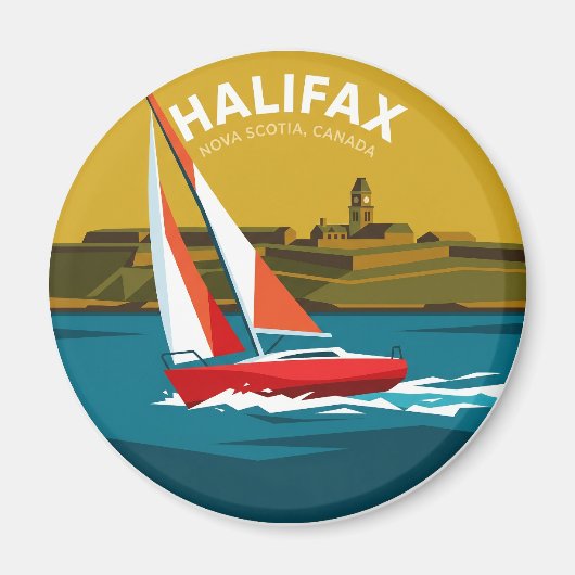 Halifax Canada Magneet (Voorkant)