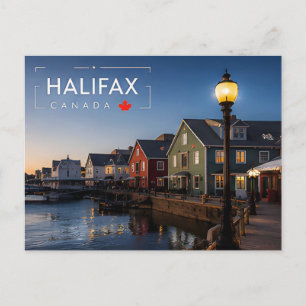 Halifax Canada Noordelijke Waterfront Reis 🏔️ Briefkaart