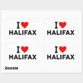 Halifax Canada Rechthoekige Sticker (Vel)