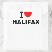 Halifax Canada Rechthoekige Sticker (Tas)