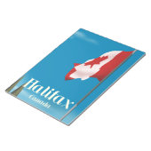 Halifax Canada Reisposter Notitieblok (Schuin)