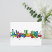 Halifax Canada Skyline Briefkaart (Staand voorkant)