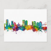 Halifax Canada Skyline Briefkaart (Voorkant)