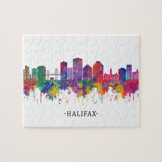 Halifax Canada Skyline Legpuzzel (Horizontaal)