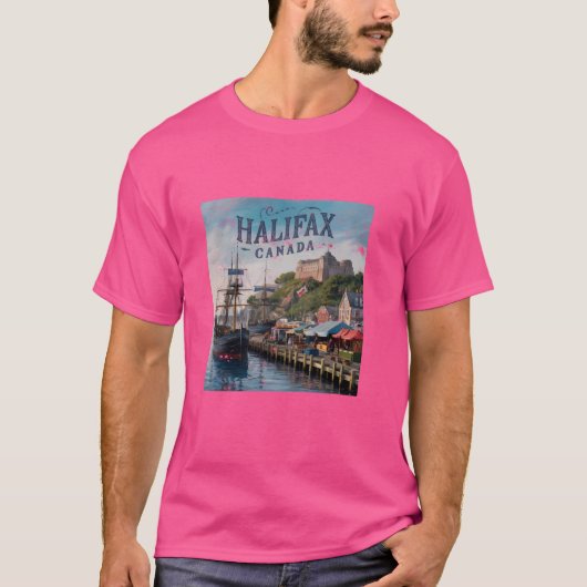 Halifax, Canada T-shirt (Voorkant)