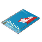 Halifax Canada Travel poster Notitieboek (Linkerzijde)