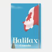 Halifax Canada Travel poster Post-it® Notes (Voorkant)