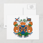 Halifax Coat of Arms Briefkaart (Voorkant / Achterkant)
