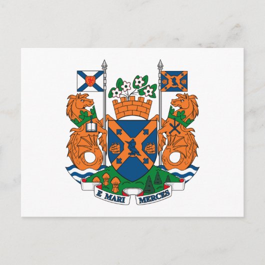 Halifax Coat of Arms Briefkaart (Voorkant)