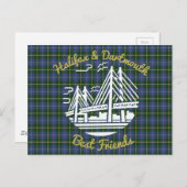 Halifax & Dartmouth Beste vrienden buien briefkaar Briefkaart (Voorkant / Achterkant)