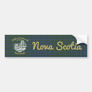 Halifax Dartmouth beste vrienden bumper sticker