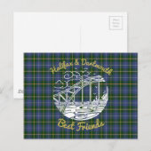 Halifax Dartmouth N.S Best Friends briefkaart tart (Voorkant / Achterkant)