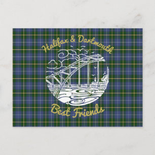 Halifax Dartmouth N.S Best Friends briefkaart tart