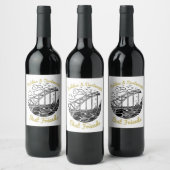 Halifax Dartmouth N.S. Best Friends wine Label Wijn Etiket (Flessen)