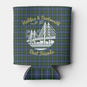 Halifax Dartmouth vrienden tartan bier koelbox Blikjeskoeler (Voorkant)