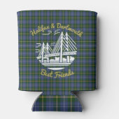 Halifax Dartmouth vrienden tartan bier koelbox Blikjeskoeler (Achterkant)