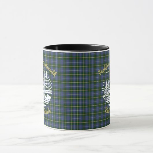 Halifax Dartmouth vrienden tartan koffiecombo mok (Midden)